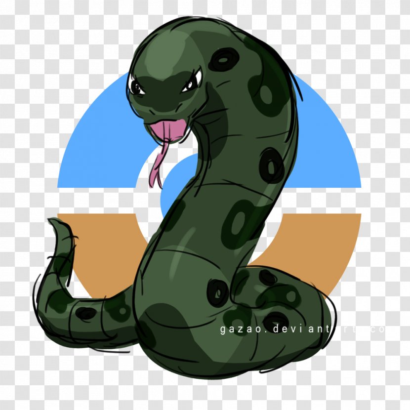 Reptile Character Fiction Clip Art - A And Arbok Transparent PNG