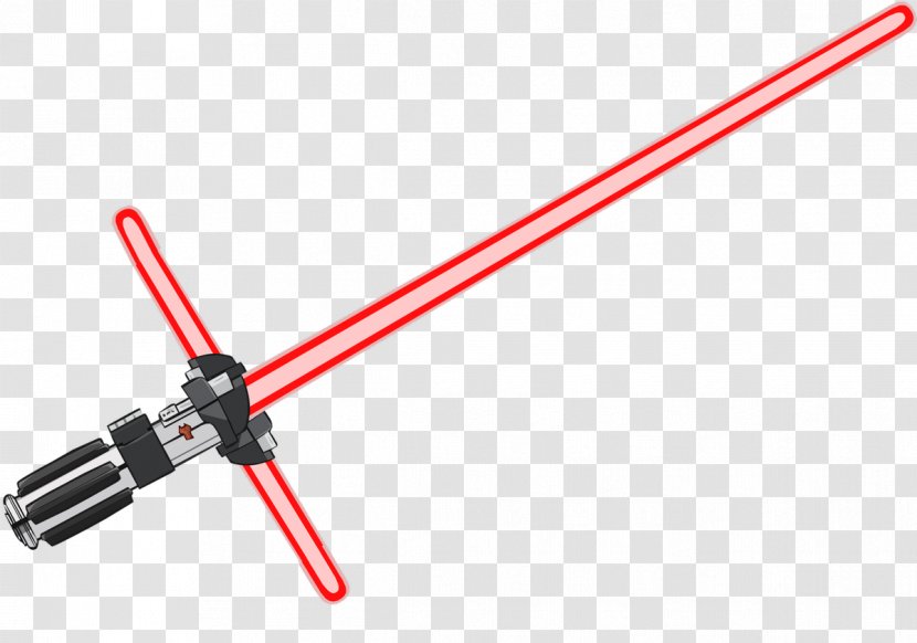 Kylo Ren Anakin Skywalker Lightsaber Star Wars Concept Art - Helicopter Rotor Transparent PNG