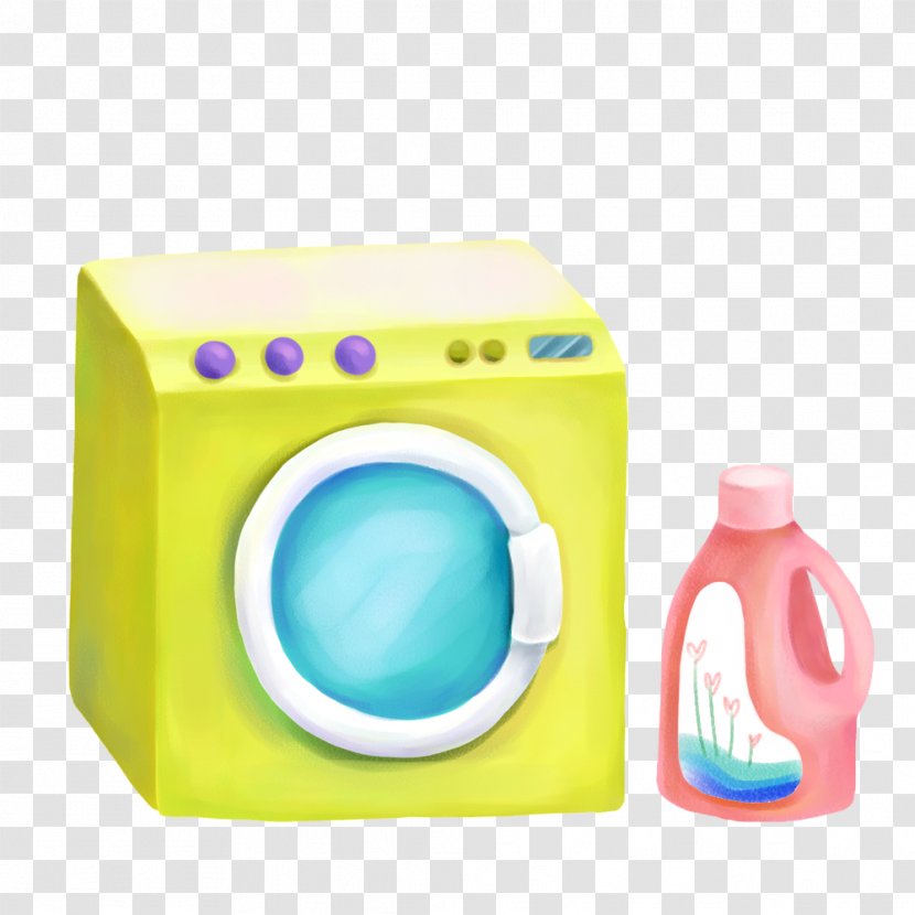 Laundry Detergent Washing Machine - Machines And Liquids Transparent PNG