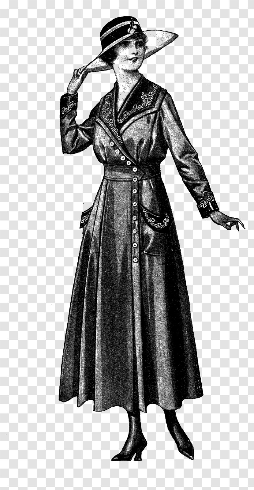 Robe Fashion Vintage Clothing Costume - Dress Transparent PNG