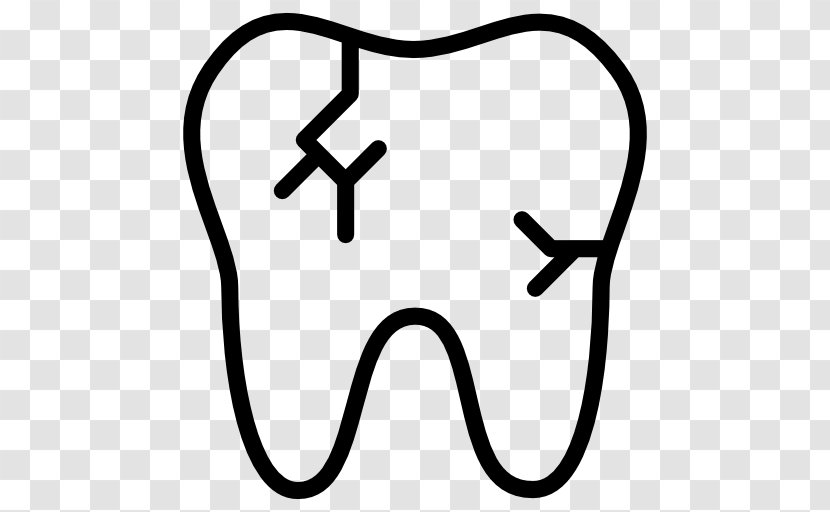Стоматология Vinir Dentistry Human Tooth - Bone Fracture - Broken Icon Transparent PNG