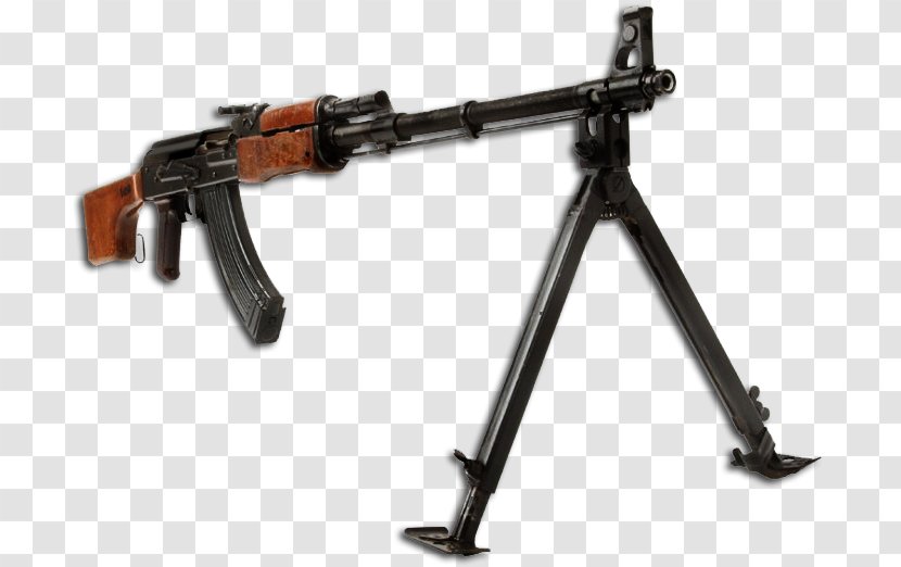 Izhmash RPK-74 Machine Gun AK-47 - Frame Transparent PNG