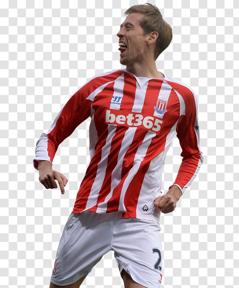 Peter Crouch Stoke City F.C. Premier League Manchester United Football - Clothing Transparent PNG