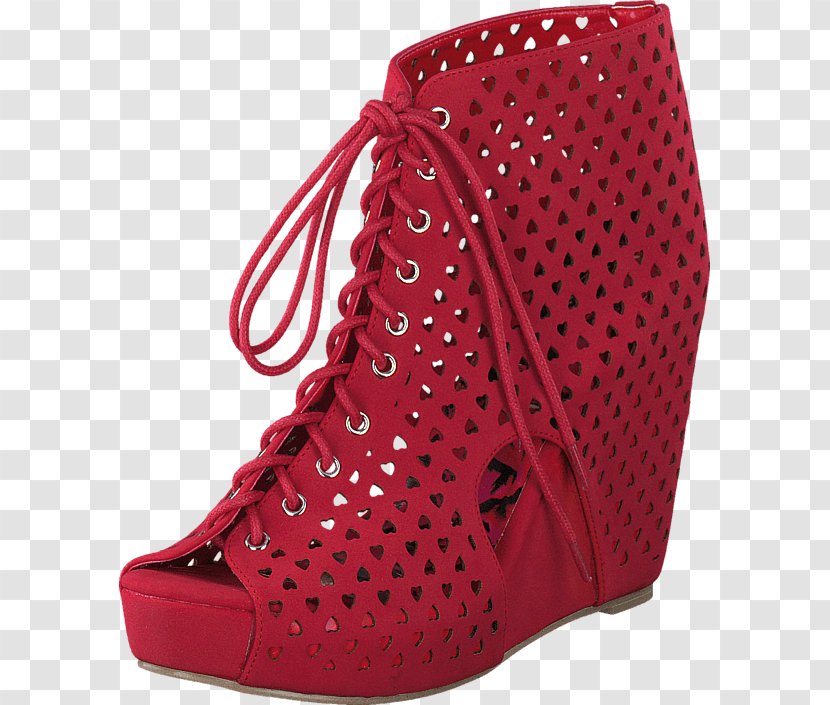 Iron Fist Red High-heeled Shoe Sabretooth - Boot - Pump Transparent PNG