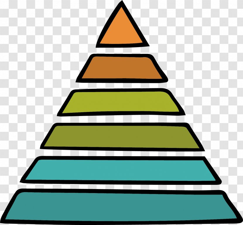 Chart Pyramid - Vecteur - Hierarchical Transparent PNG