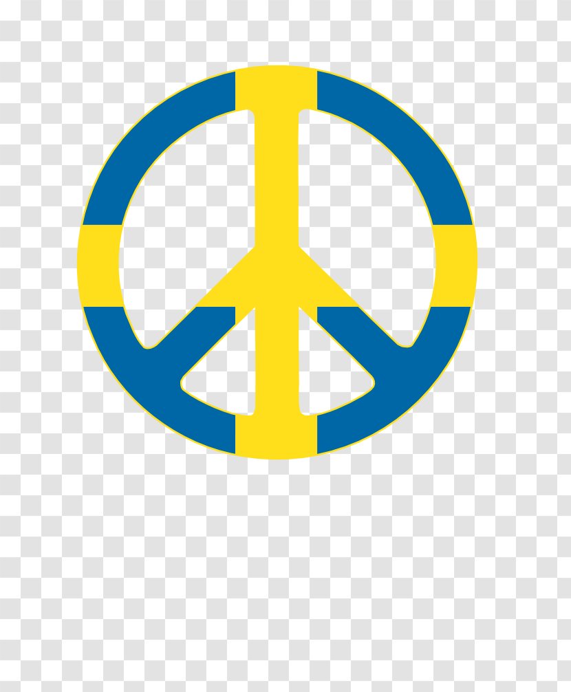 Flag Of Sweden Car Bumper Sticker - Peace Symbols - Flags Graphics Transparent PNG