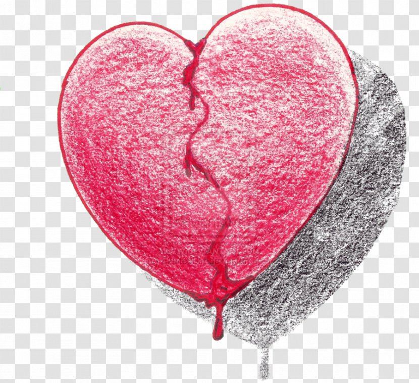 Drawing Heart Painting Blood - Tree Transparent PNG