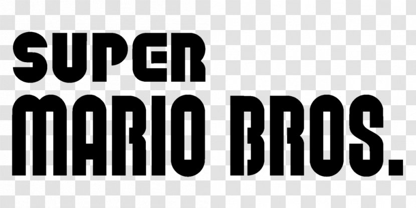 Super Mario Bros. 2 Nintendo Entertainment System Stencil - Logo - Bros Transparent PNG
