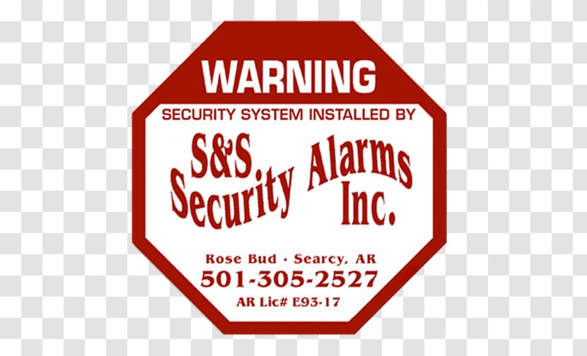 S & Security Alarms Inc Systems Alarm Device Stanley Pharmacy Dalco Closing Title - Sign - Service Transparent PNG