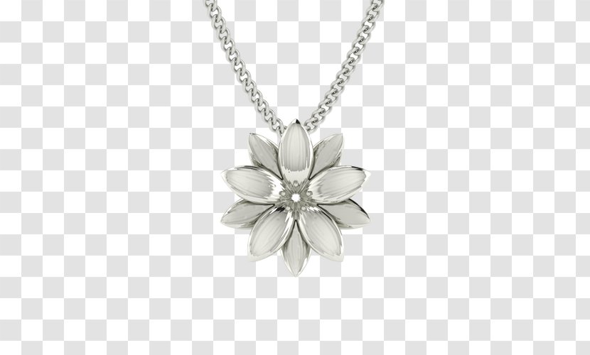 Charms & Pendants Diamond Earring Necklace Jewellery - Chain - Lotus Close Transparent PNG