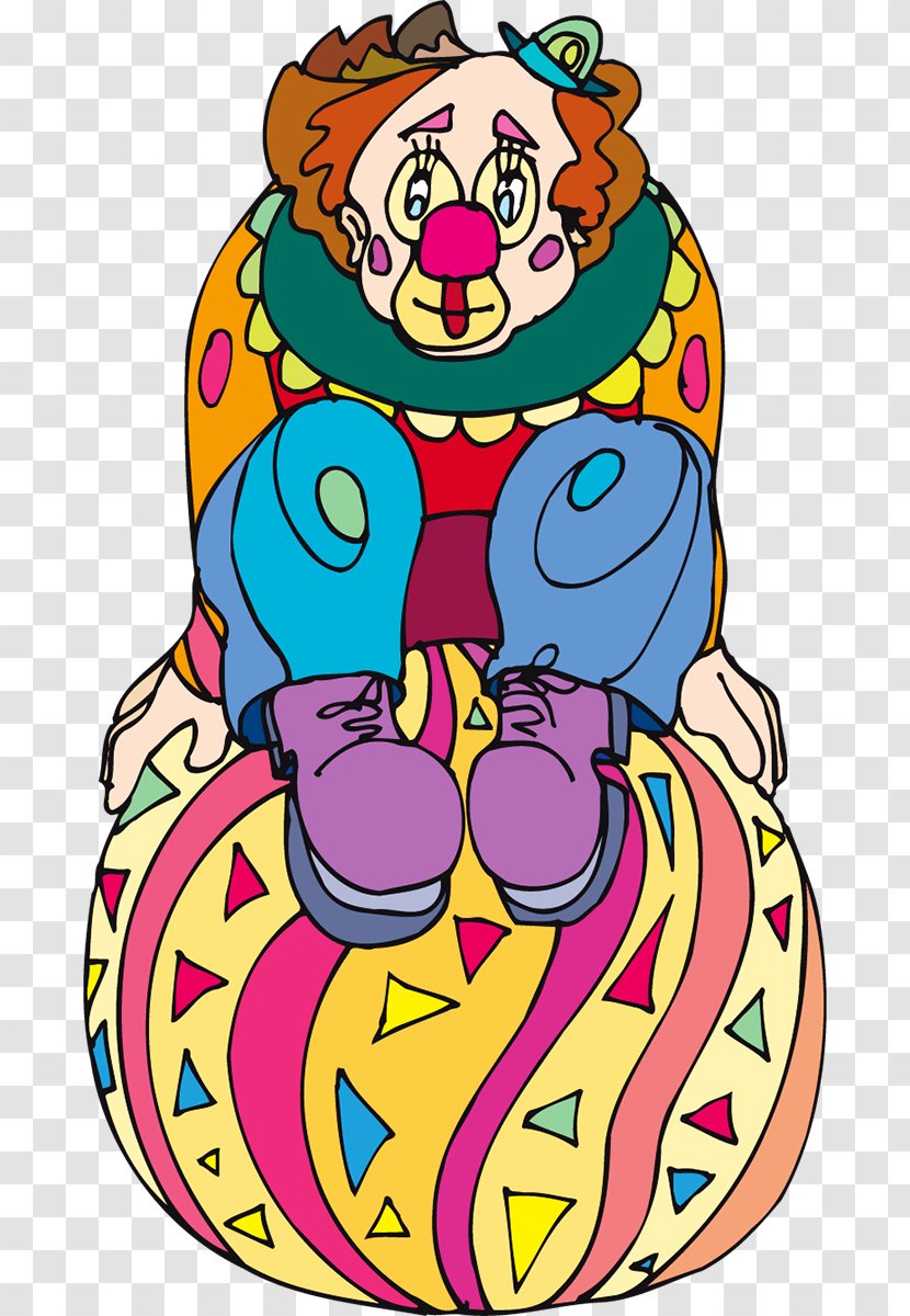 Clown Circus Performance Cartoon Transparent PNG