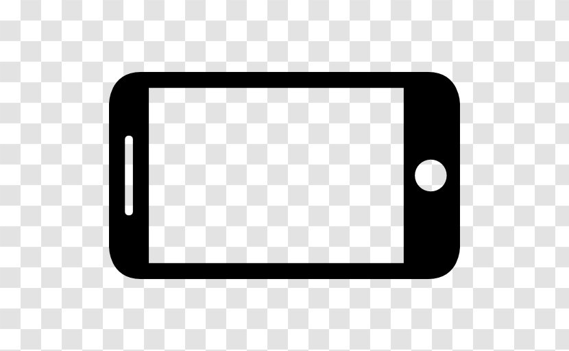 IPhone Telephone Smartphone Clip Art - Technology - Horizontal Screen Transparent PNG