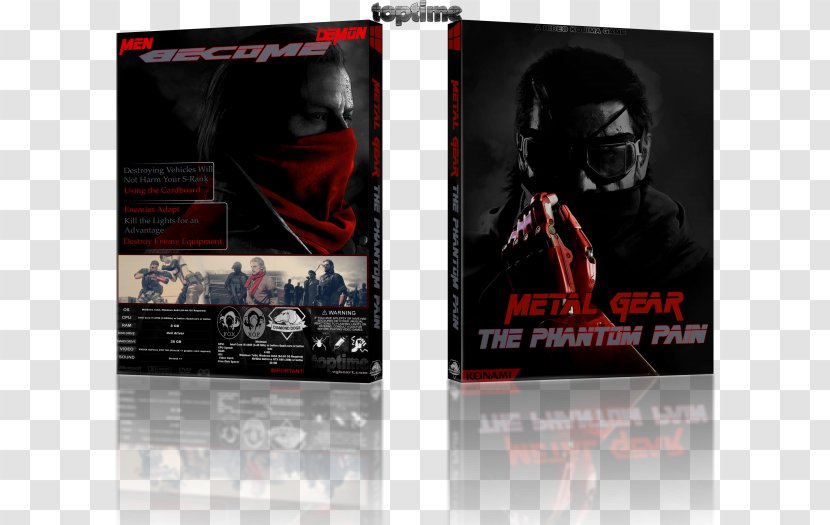 Metal Gear Solid V: The Phantom Pain Video Game Electronics Poster Collecting - V Ground Zeroes Transparent PNG
