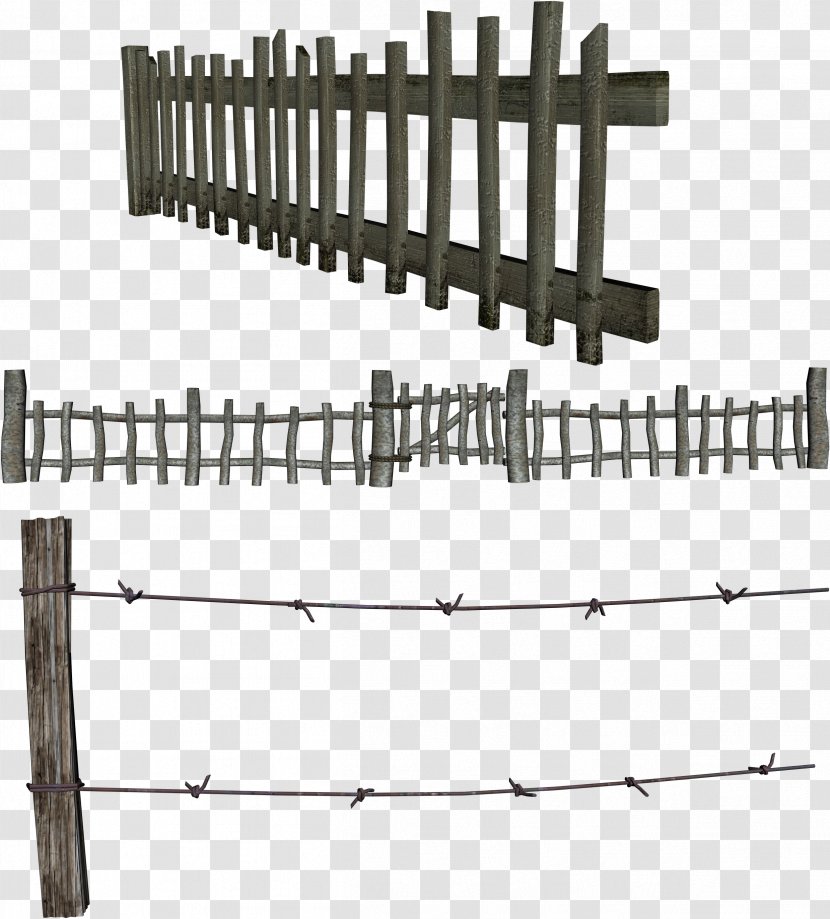 Split-rail Fence Guard Rail Palisade Handrail - Splitrail Transparent PNG