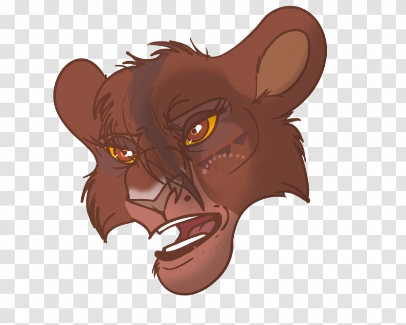 Lion Snout Roar Cat Mouth - Fictional Character Transparent PNG