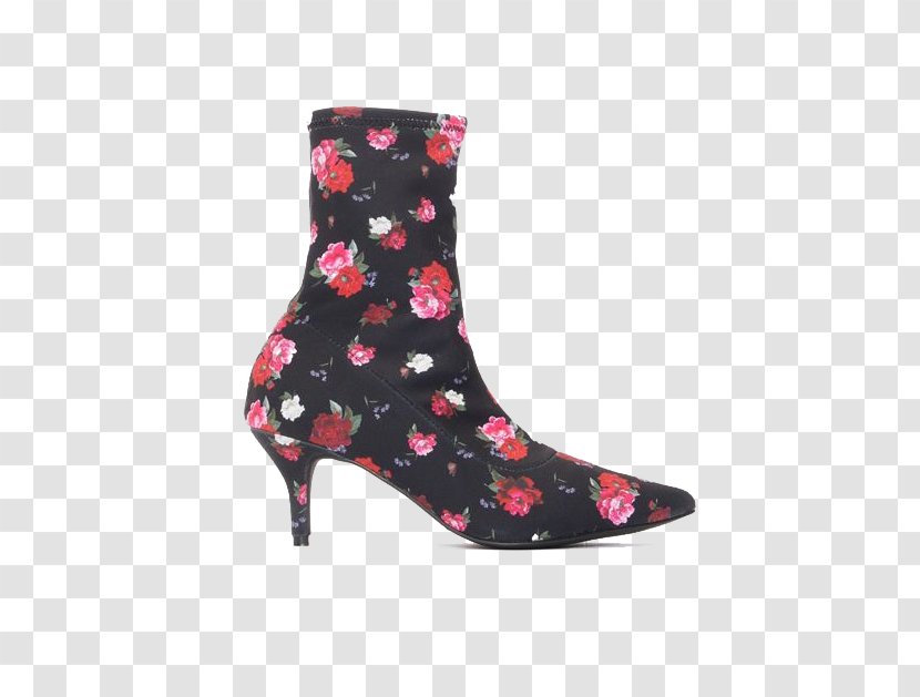 Boots Dam Shoe Kitten Heel Dress - Botina - Shoes And Socks Transparent PNG