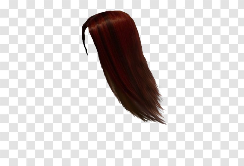 Hair Coloring Brown Wig - Long - Cabelo Badge Transparent PNG