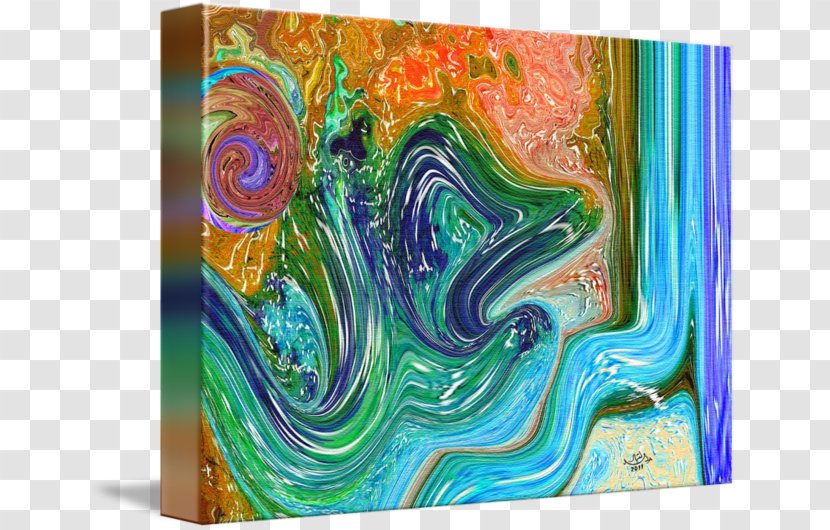 Modern Art Acrylic Paint Painting Gallery Wrap - Architecture Transparent PNG