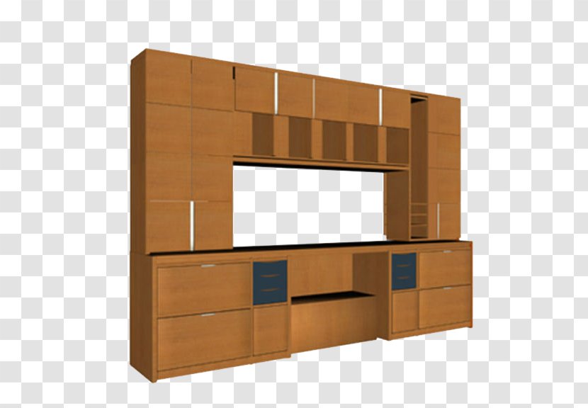 Cabinetry Shelf Furniture Drawer - Chest Of Drawers - Brown Wood Cabinet Office Transparent PNG