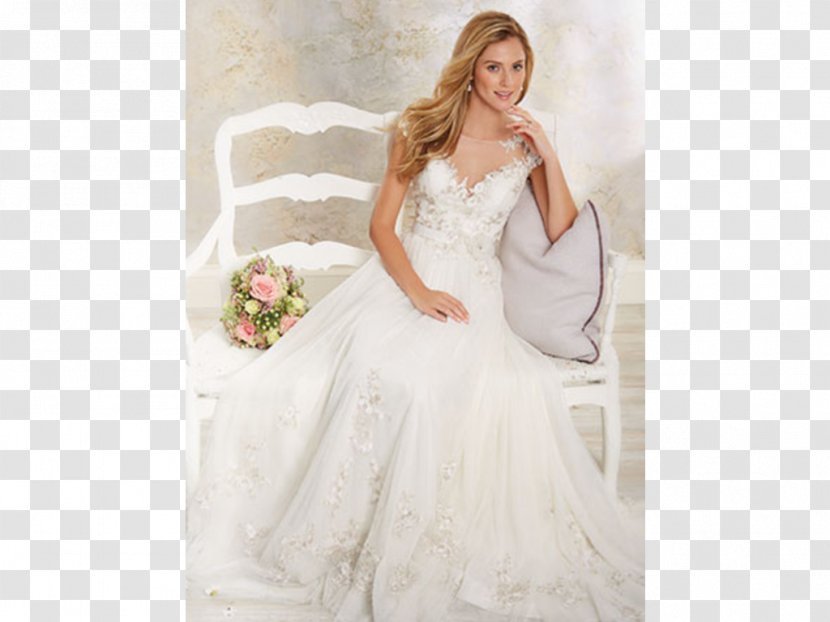 Wedding Dress Alfred Angelo Bride - Watercolor - Stage Transparent PNG