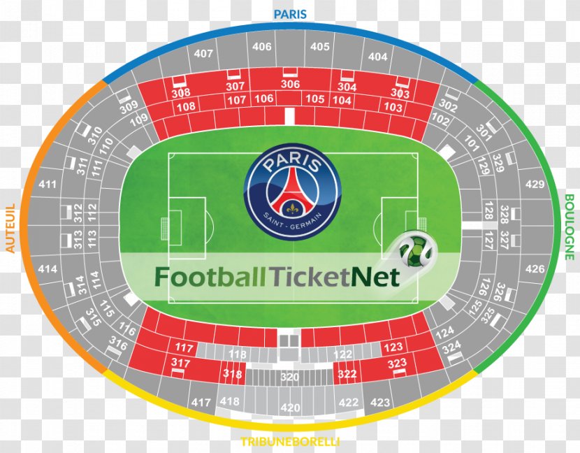 Parc Des Princes Paris Saint-Germain F.C. Grand Stade Lille Métropole Stadium Ticket - Sport - France Transparent PNG