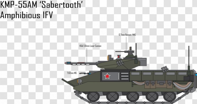 Infantry Fighting Vehicle Tank Gun Turret Kurganets-25 Armoured - Naval Ship Transparent PNG