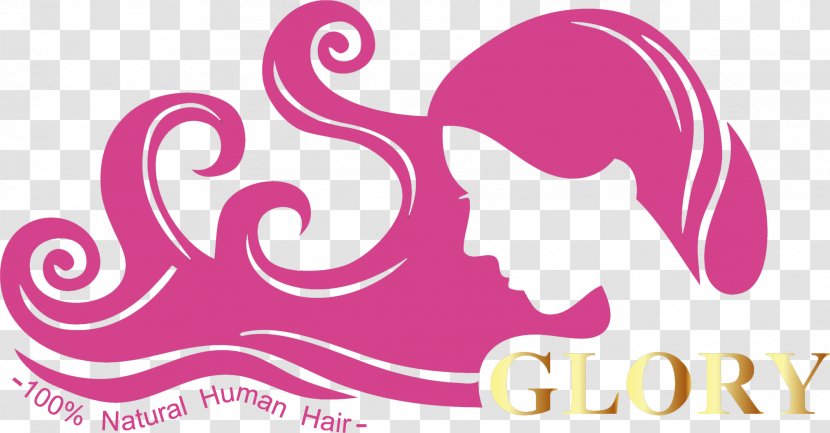 Artificial Hair Integrations Wig Logo Brazil - Text - Pink China Transparent PNG