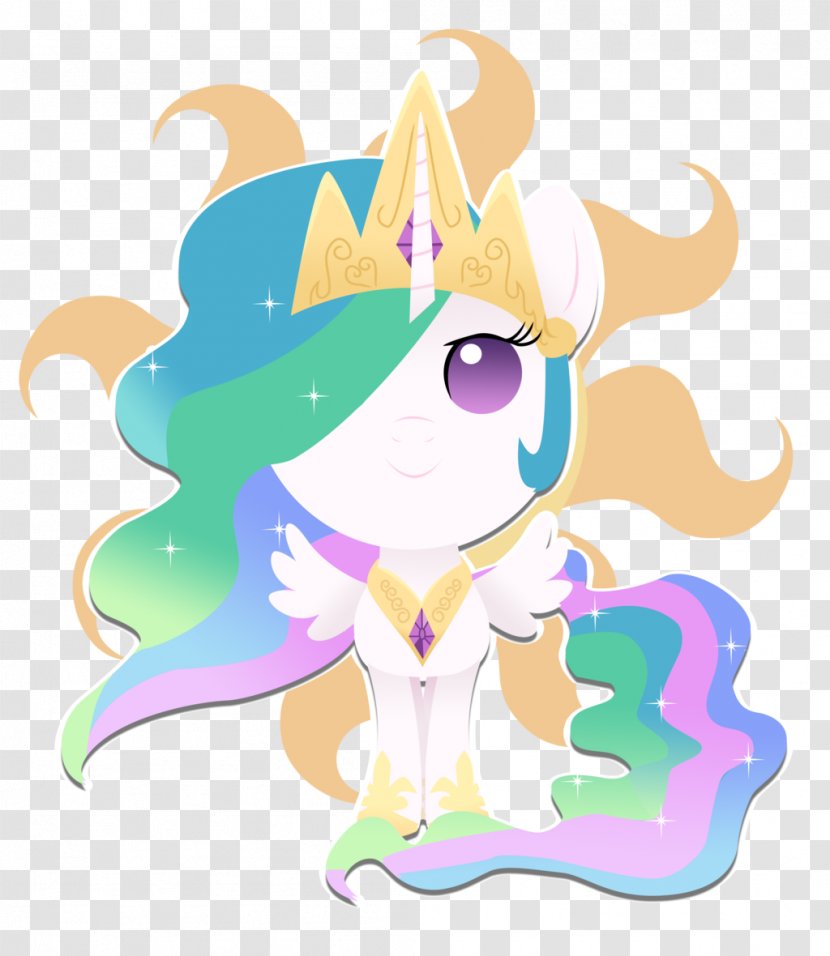 Vertebrate Horse Cartoon - Mythical Creature - Princess Transparent PNG