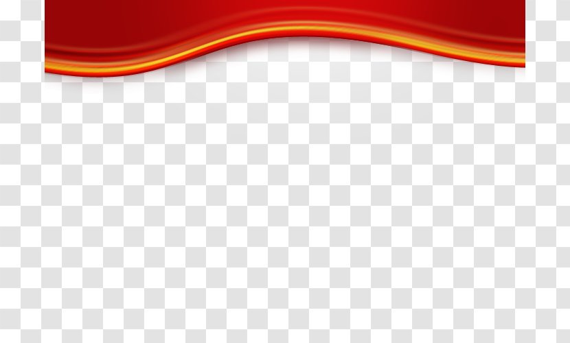 Red Pattern - Rectangle - Ribbon Transparent PNG