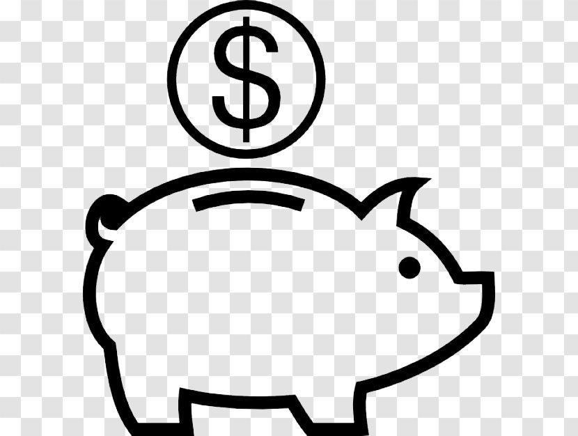 Piggy Bank Coin Saving - Dollar Transparent PNG