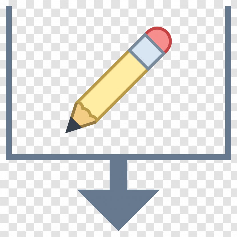 Editing Icon Design - Yellow - Modified Transparent PNG