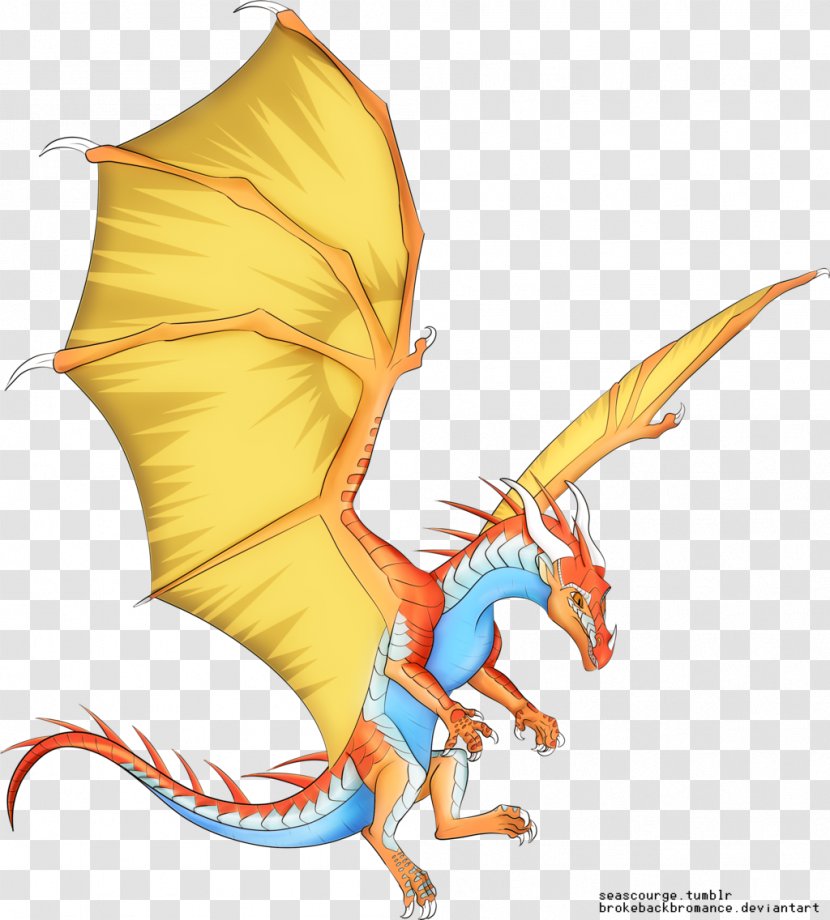 Dragon Wings Of Fire Drawing Sketch - Fictional Character Transparent PNG