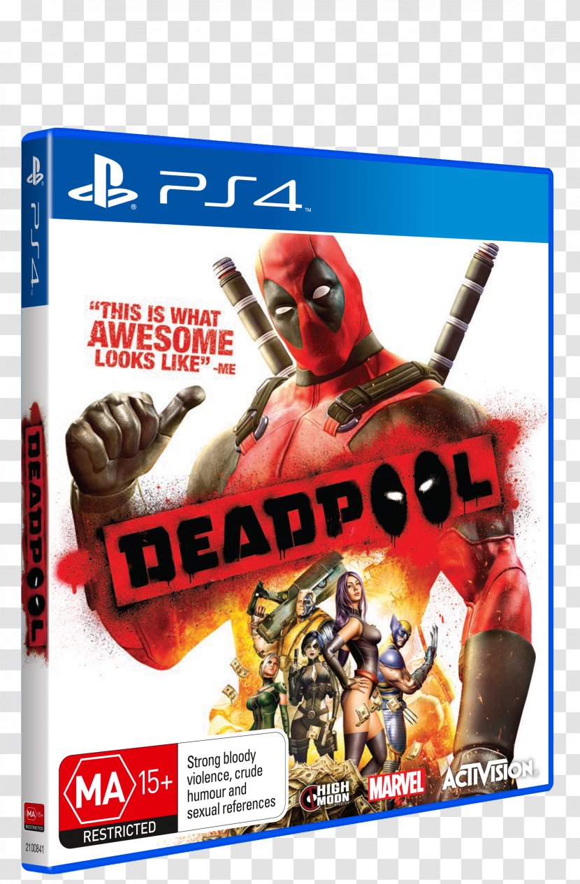 Deadpool Robert Ludlum's The Bourne Conspiracy PlayStation 4 Video Game - Playstation Games Transparent PNG