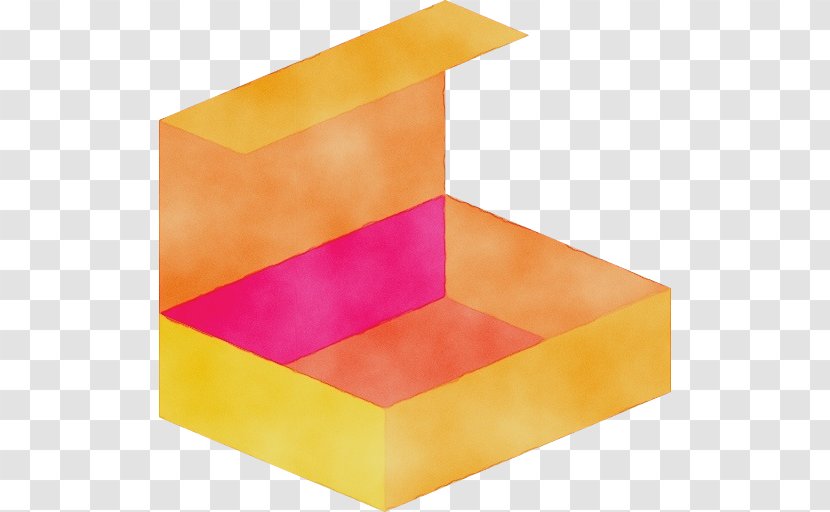 Orange - Paint - Box Yellow Transparent PNG