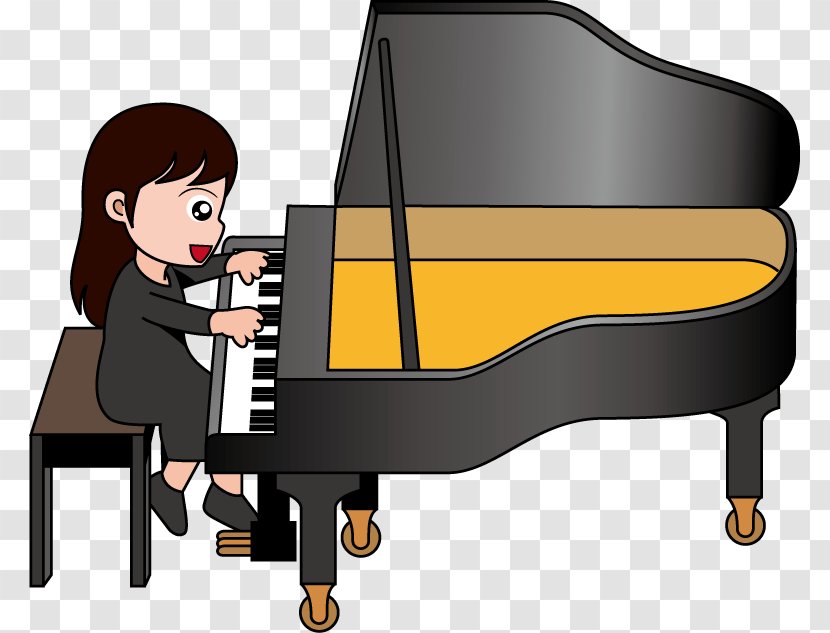 Digital Piano Musical Keyboard Electric Electronic - Heart Transparent PNG