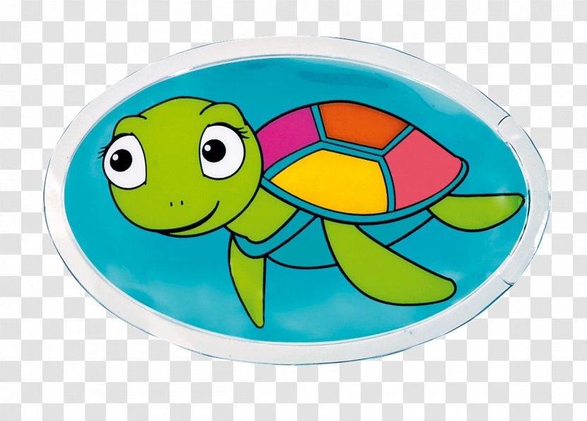Sea Turtle Cartoon Oval - Yellow Transparent PNG
