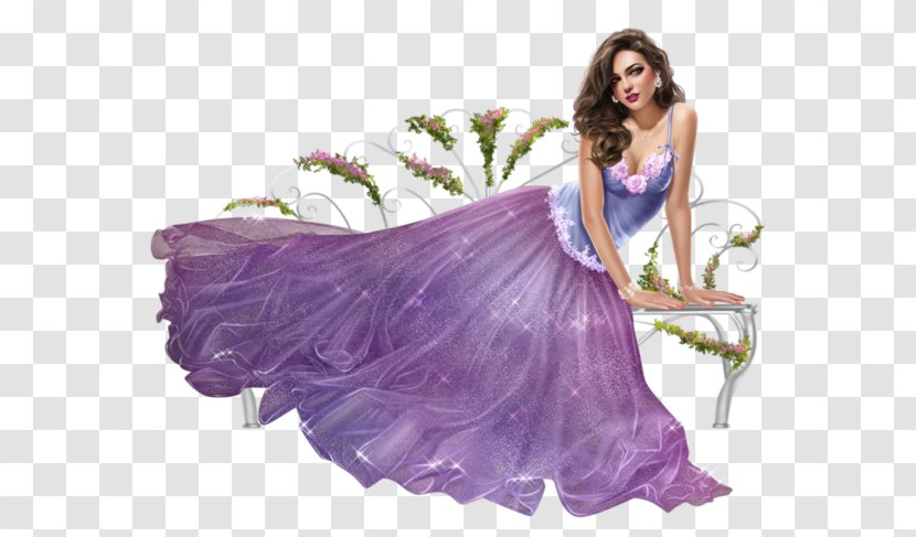 Drawing Art Woman - Flower Transparent PNG