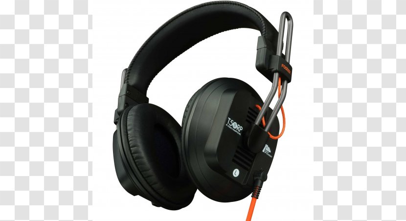 Fostex RP-Series T50RP T40RPMK2 Closed Dynamic Studio Headphones For DJ And Sound Eng Audio - Stereophonic Transparent PNG