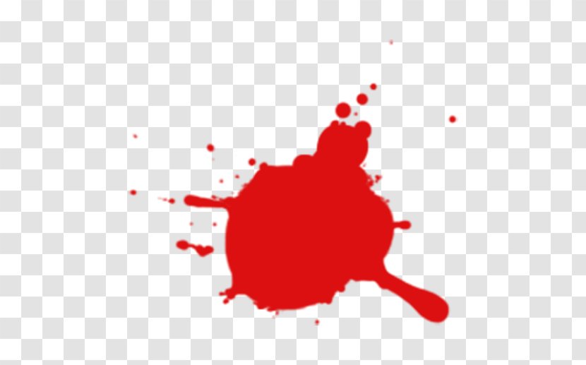 Blood Residue Drop - Tree - A Spatter Of Transparent PNG