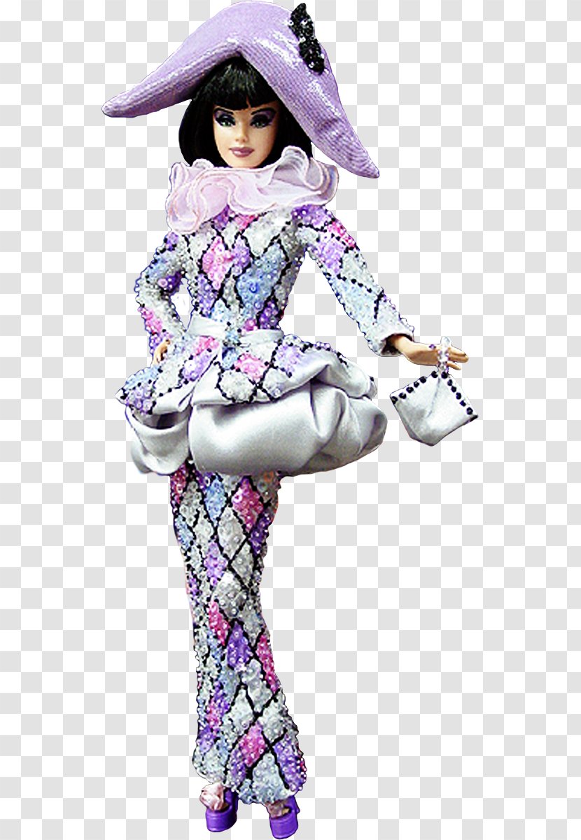 Barbie Doll Image Costume - Purple Transparent PNG