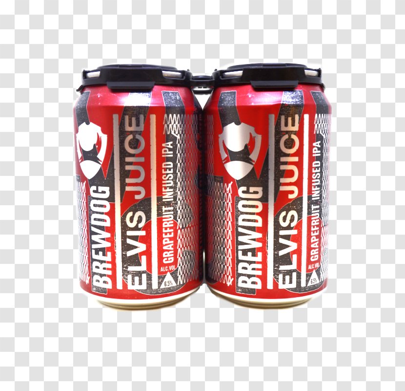 BrewDog Juice Beer India Pale Ale Punk IPA - Beverage Can Transparent PNG