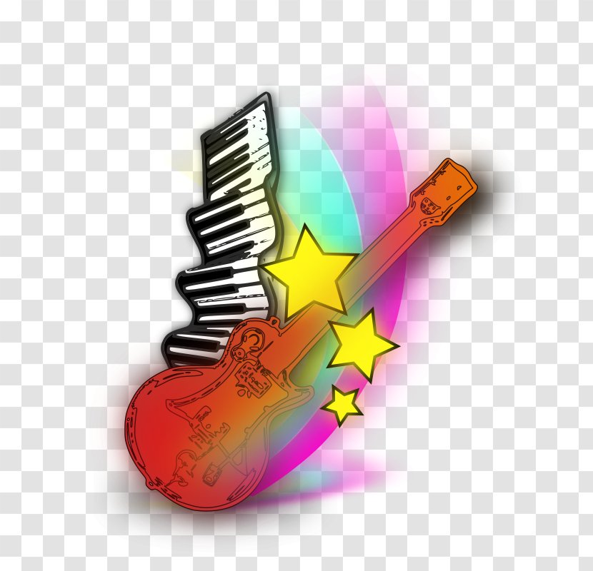 Guitar Keyboard Clip Art - Tree - Musik Transparent PNG