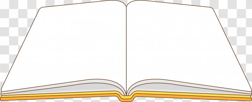 Triangle Yellow - Cartoon Books Transparent PNG