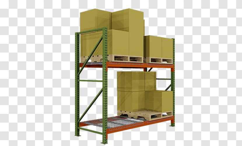 Shelf Pallet Racking Material-handling Equipment Warehouse - Factory Transparent PNG