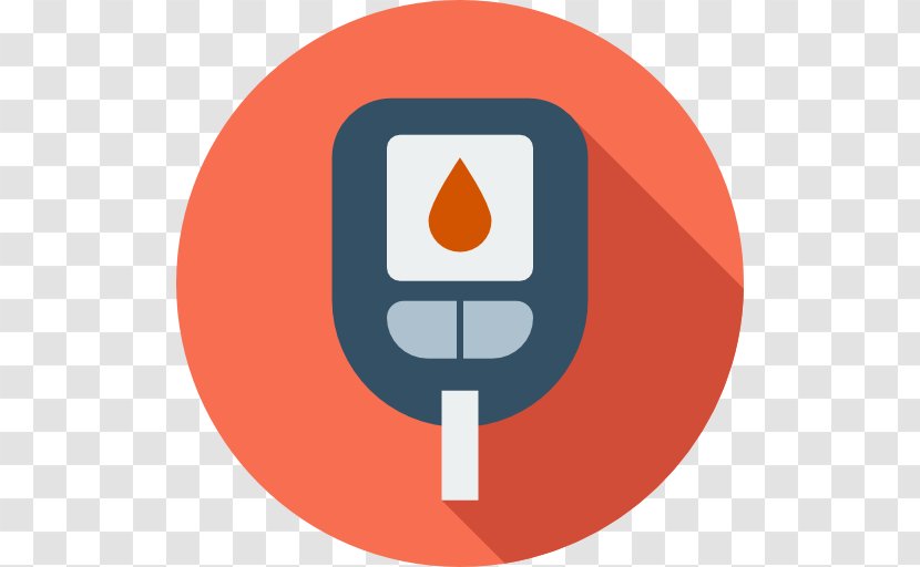 Diabetes Mellitus Management Blood Sugar Health Glucose Meters - Orange Transparent PNG