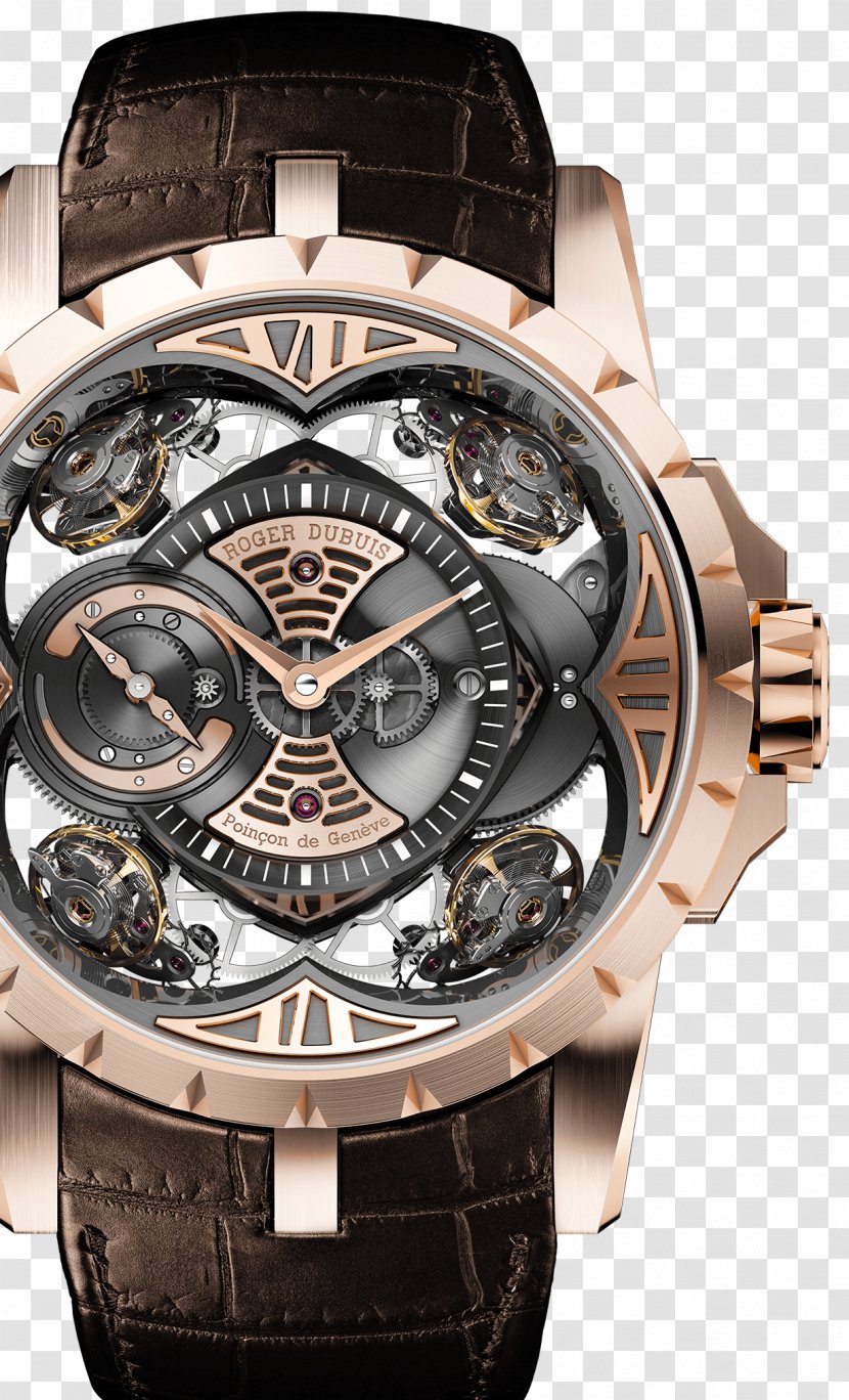 Roger Dubuis Watch Covent Garden Clock Excalibur - Watercolor Transparent PNG