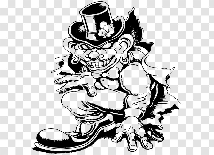 It Evil Clown - Fictional Character Transparent PNG