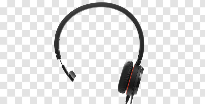 Jabra Evolve 20 Headset Noise-cancelling Headphones 80 MS Stereo - Technology - Lync Headsets Transparent PNG