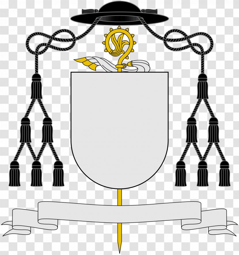 Coat Of Arms Ecclesiastical Heraldry Papal Coats Bishop - Black Tea Transparent PNG