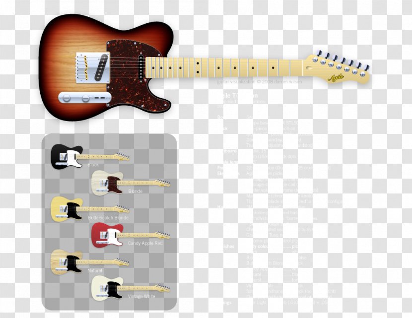 Acoustic-electric Guitar Fender Telecaster Slide - Musical Instruments Corporation - Electric Transparent PNG